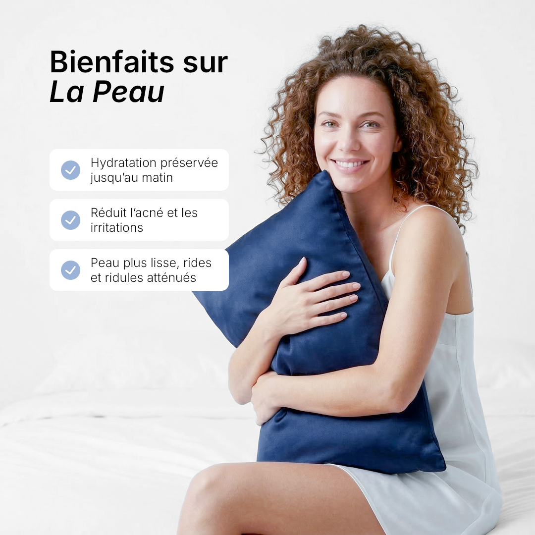 Taie d'Oreiller en Soie