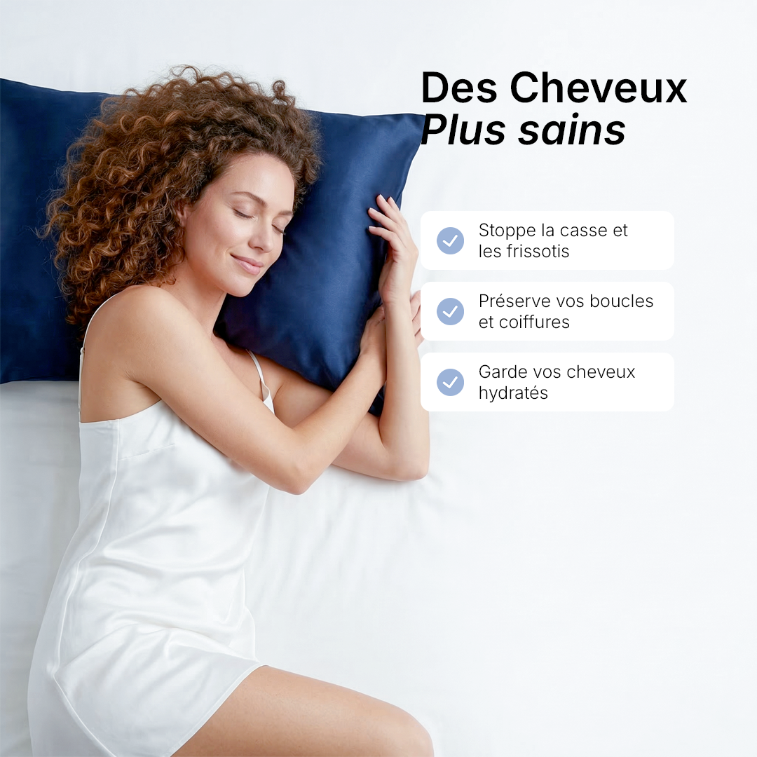 Taie d'Oreiller en Soie